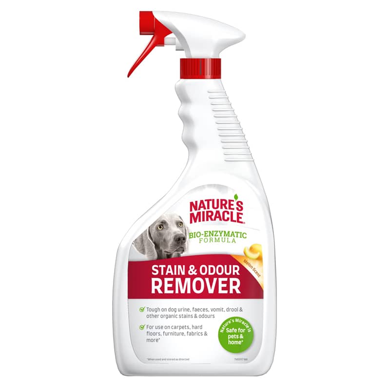 Nature’s Miracle Remover Melon suņu smaku un traipu noņēmējs ar melones aromātu 946 ml